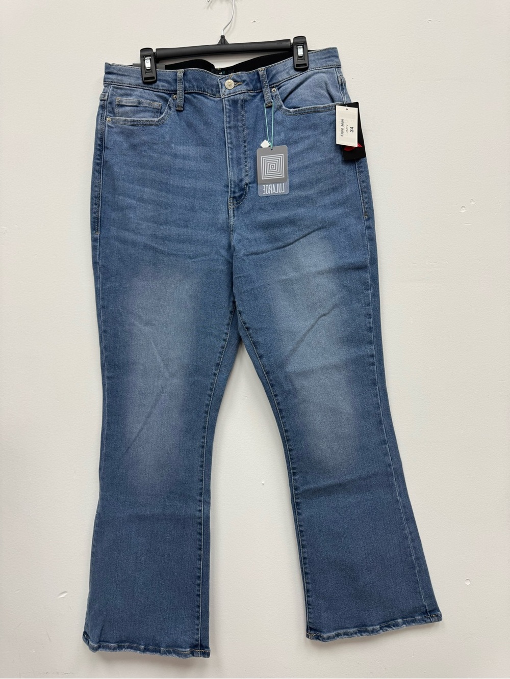NWT LuLaRoe Medium Blue skinny Flare Jeans